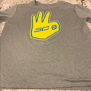 Under Armour Steph Curry Boys shirt youth Large